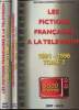 Les fictions françaises à la télévision, tomes I et II (2 volumes) : 1945-1990, 15000 oeuvres / 1991-1996, 5000 oeuvres. Doniak Jean-Marc