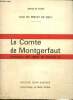 Le Comte de Montgerfaut - Chronique des temps de Charles VII. de Percin de Seilh Max