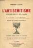 L'antisémitisme, son histoire et ses causes, tome II. Lazare Bernard