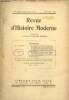 Revue d'Histoire Moderne, tome IV, n°23 (mai-août 1936) : Un projet d'alliance entre Charles-Quint et François Ier négocié par Louise de Savoie et ...