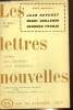 Les Lettres Nouvelles, 7e année, n°4 (25 mars 1959) : Le livre de la semaine (Olivier de Magny) / Les romans français (R. Temkine, M. Chavardès) / Les ...