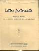 "Lettre fraternelle, 35e année, n°159 (septembre 1956) : ""Point de croix, point de couronne"" (Madeleine Proust) / Une nouvelle rubrique (Marguerite ...