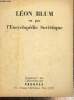 Léon Blum vu par l'Encyclopédie Soviétique - Supplément des Cahiers Mensuels. Rubel Maximilien