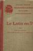 Méthode moderne d'Humanités latines - Le Latin en 3e. Cayrou Gaston