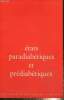 Etats paradiab&eacute;tiques et pr&eacute;diab&eacute;tiques. Collectif