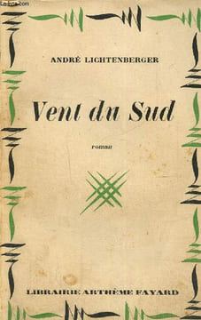 "Vent du Sud (Collection ""Jeunes femmes et jeunes filles"")". Lichtenberger André