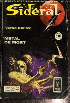 Sidéral - Métal de Mort. Statten Vargo