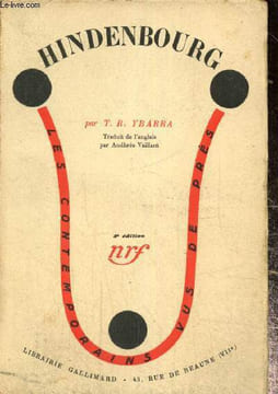 Hindenbourg. Ybarra T.R.