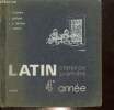 Latin - Classe de première, 4e année. Martin R., Gaillard J., Cousteix J., Laliman J.P.
