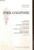 Philosophie, n°105 (printemps 2010) : La théorie des Idées (Emil Lask) / Intentionnalité, idéalité, idéalisme (Denis Seron) / Mort et vérité, ...