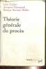 "Théorie générale du procès (Collection ""Thémis droit"")". Cadiet Loïc, Normand Jacques, Amrani Mekki Soraya