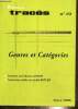 Revue Tracés, n°10 : Genres et Catégories (hiver 2006) : Le droit dans l'urgense, la jurisprudence face aux marginaux (XIIIe et XXe siècles) (Arnaud ...