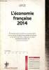 "L'économie française 2014 (Collection ""Repères"", n°624)". OFCE