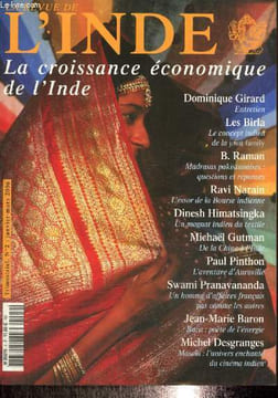La Revue de l'Inde, n°2 (janvier-mars 2006) - La croissance économique de l'Inde : 30 ans de vie en Inde (Claude Arpi) / Le marché de l'armement en ...