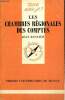 "Les Chambres régionales des comptes (Collection ""Que sais-je ?"", n°2178)". Raynaud Jean