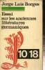Essai sur les anciennes littératures germaniques (10/18, n°507). Borges Jorge Luis