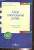 "Droit international public (Collection ""Droit public, Science politique"")". Dupuy Pierre-marie, Kerbrat Yann