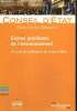 "Enjeux juridiques de l'environnement - Un cycle de conférences du Conseil d'Etat (Collection ""Droits et débats"", n°9)". Conseil d'Etat