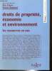 Droits de propriété, économie et environnement - Les ressources en eau. Flaque Max, Massenet Michel & Collectif