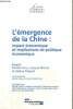 "L'émergence de la Chine : impact économique et implications de politique économique (Collection ""Conseil d'Analyse Economique"", n°98)". Artus ...