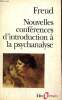 Nouvelles conférences d'introduction à la psychanalyse. Freud Sigmund