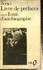 "Livre de préfaces, suivi de Essai d'autobiographie (Collection ""Folio"", n°1794)". Borges Jorge Luis