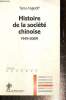 "Histoire de la soci&eacute;t&eacute; chinoise, 1949-2009 (Collection ""Rep&egrave;res"", n&deg;545)". Angeloff Tania
