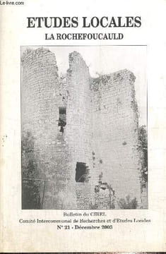 Bulletin du CIREL, n°21 (décembre 2003) - Etudes locales, La Rochefoucauld - La Basse Ville au Moyen Age (Marie Vallée) / Les Mémoires de La ...