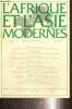 L'Afrique et l'Asie moderne, n°161 (été 1989) : (Les Etats-Unis de l'Afrique latine (Philippe Decraene) / Madagascar, les ambiguités d'une réélection ...