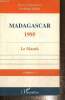 Cahier n°2 : Madagascar, 1995 - Le Marais. Déléris Ferdinand & Collectif