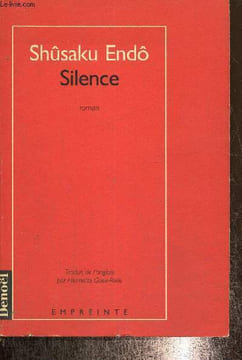 "Silence (Collection ""Empreinte"")". Endô Shûsaku