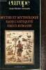 Europe, n°904-905 (août-septembre 2004) è Mythe et mythologie dans l'Antiquité gréco-romaine - Le rossignol, l'hirondelle et l'araignée (Françoise ...