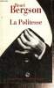 "La Politesse (Collection ""Petite Bibliothèque"", n°610)". Bergson Henri