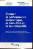 "Evaluer la performance économique, le bien-être et la soutenabilité - Rapport du Conseil d'analyse économique et du Conseil allemand des experts en ...