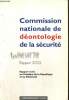 Rapport 2005, remis au Président de la République et au Parlement. Commission Nationale de Déontologie de la Sécurité