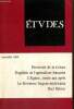Etudes, tome 361, vol.5 (novembre 1984) : Fragilités de l'agriculture française (Etienne Perrot) / Perversité de la torture (Paul Valadier) / Le ...