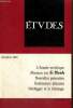 Etudes, tome 361, vol. 6 (décembre 1984) : Les nouveaux guérisseurs africains (Eric de Rosny) / Procréation, nouvelles techniques (Jean-Marie Moretti) ...