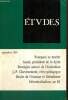 Etudes, tome 363, vol. 1 (septembre 1985) : Droits de l'homme et libéralisme (Xavier Dijon) / Pourquoi se marier (Olivier de Dinechin) / Renouveau ...