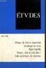 Etudes, tome 364, vol. 3 (mars 1986) : Les Afrikaners et l'apartheid (Georges Lory) / La sociologie à bout de souffle ? (Paul Ladrière, Louis Quéré) / ...