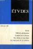 "Etudes, tome 365, vol. 1-2 (juillet-août 1986) : Adolescence de toujours et d'aujourd'hui (Tony Anatrella) / Brésil, chronique d'une démocratie ...