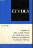 Etudes, tome 365, vol. 5 (novembre 1986) : Désertification du Sahel (Jacques Giri) / Accompagner la mort (Maurice Abiven) / La vie d'un centre ...