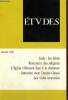 Etudes, tome 366, vol. 1 (janvier 1987) : Le problème sikh en Inde (Eddy Jadot) / Bach et le piétisme (Jean-François Labie) / Etre moderne, une ...