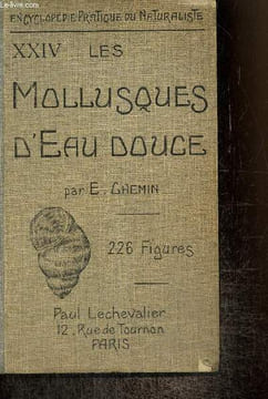 Les mollusques d'eau douce. Chemin E.