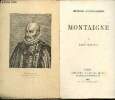 "Montaigne (Collection ""Les écrivains français"")". Stapfer Paul