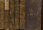 Les Confessions, tomes I à VI (4 volumes, tome III manquant). Rousseau J.J.