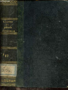 Histoire Universelle, tome XVII