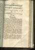 Extrait du Journal de Paris, du 26 Mai 1790 - N&deg;42 - Nouvelle organisation judiciaire - D&eacute;cret relatif aux Assignats Lettre du Garde des Sceaux au ...