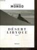 Désert libyque - Jean-François Sers. Monod Théodore