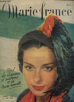 Marie France, n°248 (1er septembre 1949) : La Chanson douce au coeur / 16 lignes pour une silhouette / Quand un coeur rencontre un autre coeur / Le ...