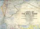 Carte : Lands of the Bible today with Descrptive Notes. Payne Melvin M. & Collectif